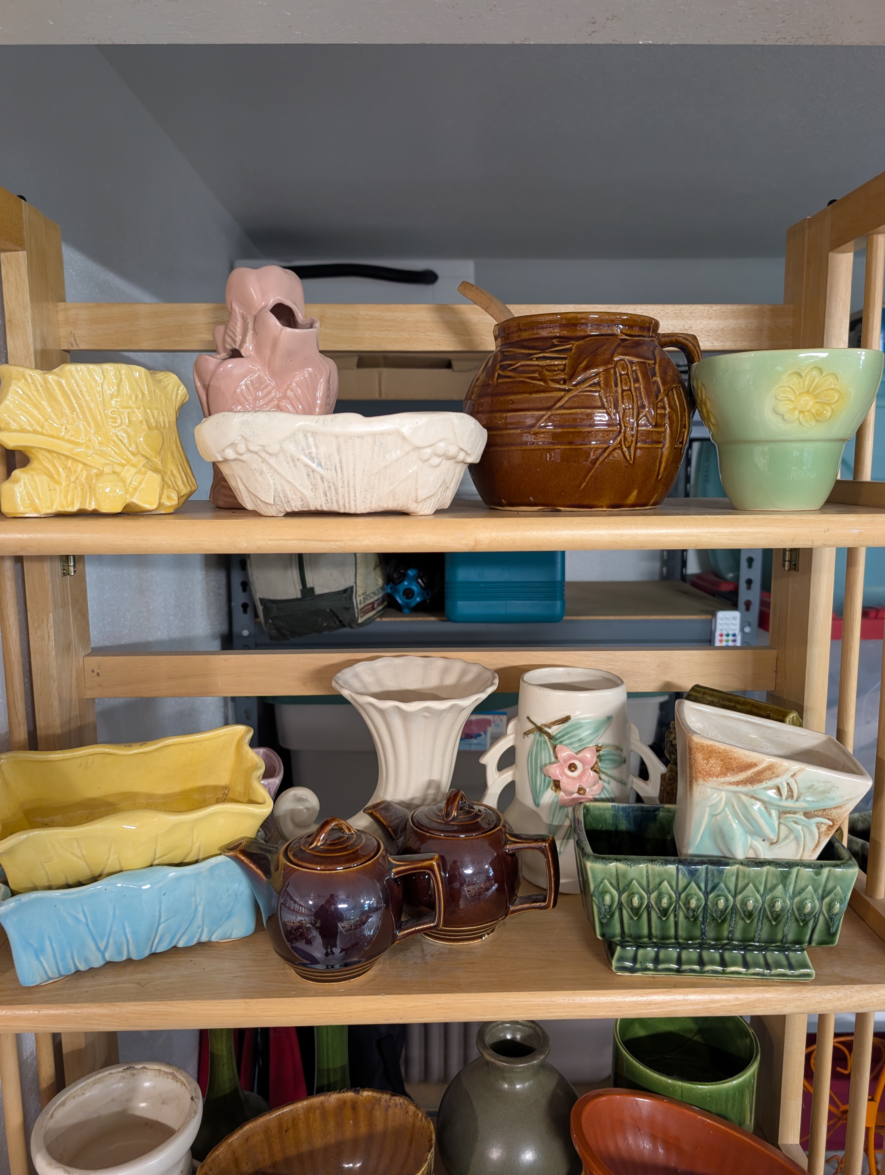 Vintage Pots, Plates, Plants and More,  Garage Sale photo 1 of 5